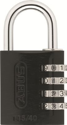 Hængelås 145/40 Sort