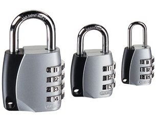 Abus hänglås m / kod 155/40 mm