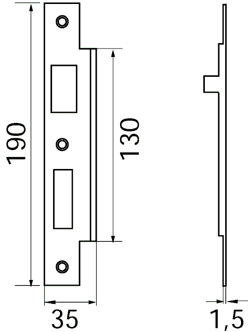 FINAL CAN RUKO 802660 für 250er Schlosskasten