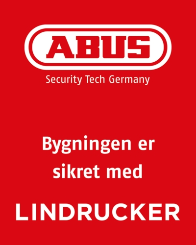 LINDRUCKER SAFETY LABEL (4 pcs)