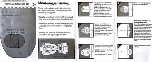 RD1622 Kasselås med dobbel sylinder