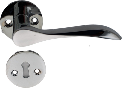 Bellevue dörrhandtag 341 förkromad