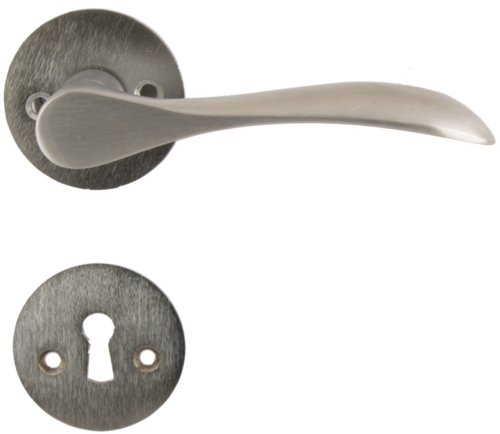 Bellevue Dörrhandtag 341 Mattkromad (Satin)