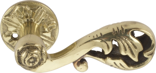 Door handle polished Brass A472 with CC30 (for Modular lock cases)