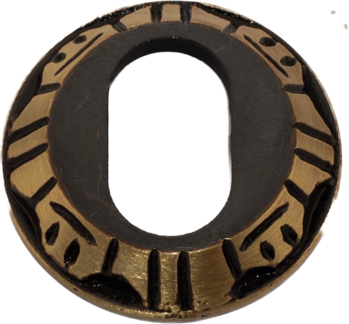 Cylinder ring 1472 Exterior Brass antique