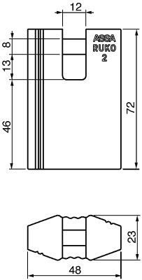 PADLOCK TS2649 I SYSTEM