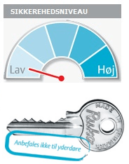 5250 RUND cylinder 5 stift