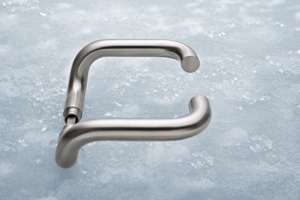 DØRHÅNDTAK 135 MM "HOSPITAL" - 19 MM UTEN ROSER 0919