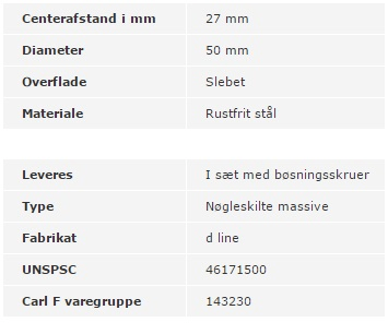 Schlüsselschilder D-Linie durchgehend