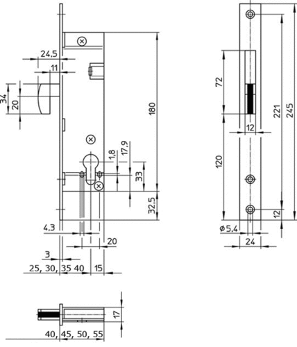WILKA HAGERIGLE LÅSEKASSE 1436