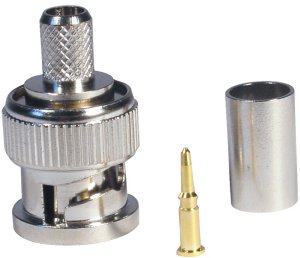 BNC krympekontakt (analog)