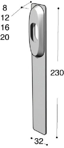 SCHMALES PROFIL LANGES ZEICHEN 6285