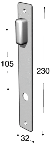 SCHMALES PROFIL LANGES ZEICHEN 6331-0105