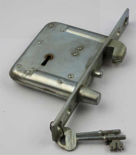 Sliding door door lock with hook and Wrench