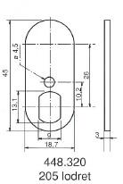 Kamdeler for møbellåser. 205, 1607, 5207, 5208, 1608 et al