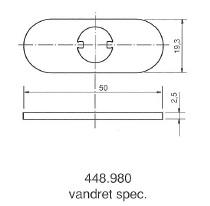 Kamdeler for møbellåser. 205, 1607, 5207, 5208, 1608 et al