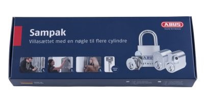 ABUS Zolit Sampak Villa sett med 5 nøkler
