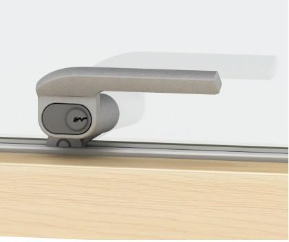 Velfac 200 Patio dørhåndtak for sylinder (følger ikke med)