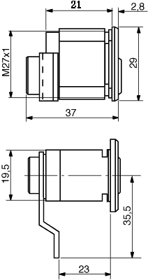 Mailbox Cylinder 5207