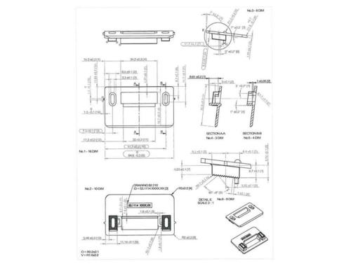 Rationale Abschlussplatte komplett 2643