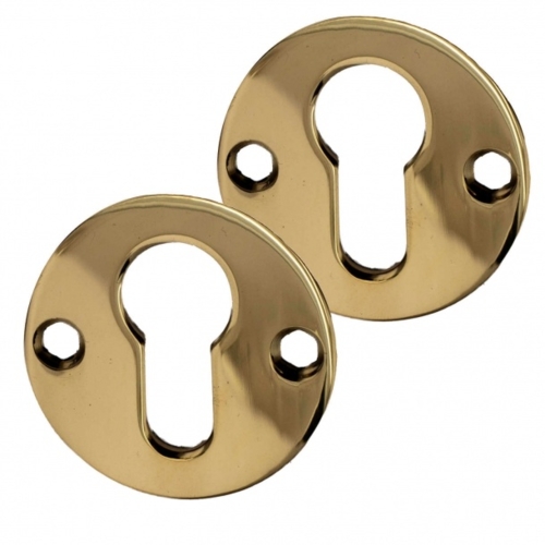 Cylinderring PZ-cyl. uppsättning. Polerad mässing u.lak