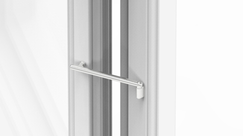 Lindrucker haspe og stormkrok, stål