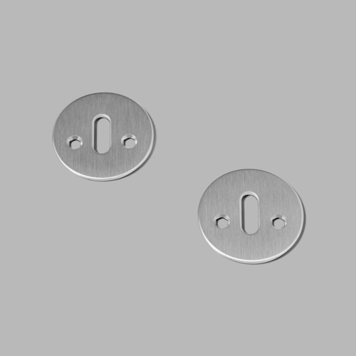 d Line Nøkkelhullsrosen til Arne Jacobsen grep Stainless