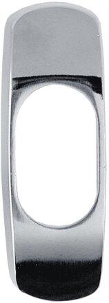 412160 Ytre sylinderring 13 mm blank krom