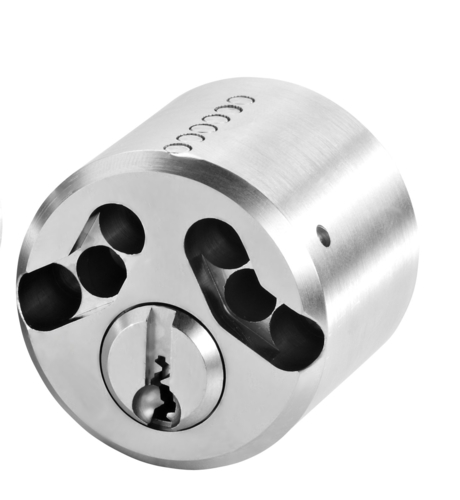 ABUS Zolit sikkerhetscylinder. Innsiden