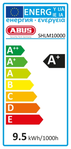 ABUS Z-Wave LED-lampa, flerfärgad