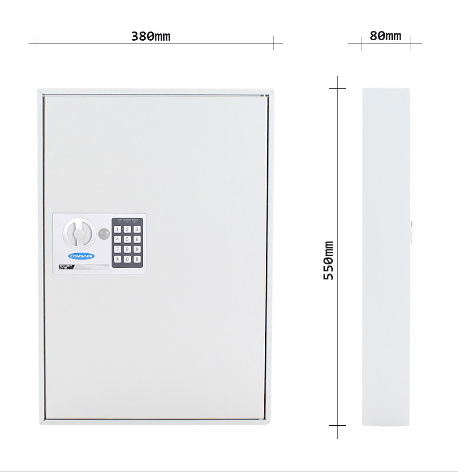 Rottner key cabinet - 100 hooks