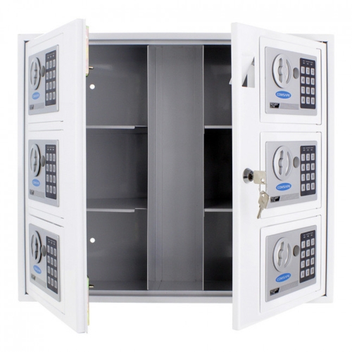 Rottner key cabinet - 6 boxes and electric code lock