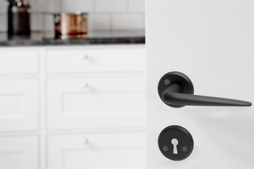 Door handle Postage Black