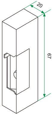 CV-14 / DC / SF låseutløser