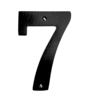 House number 572 140 mm Black Kyner Model