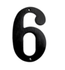 House number 572 140 mm Black Kyner Model