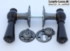 Dørgreb 670/1670A Østerbro combi Ox Sort 115mm