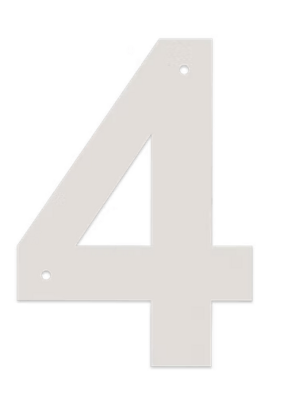 Juliana tal nr.4 18 cm. galvaniseret