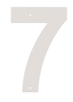 Juliana tal nr.7 18 cm. galvaniseret