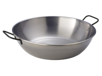 Muurikka wok 60 cm, koldvalset stål