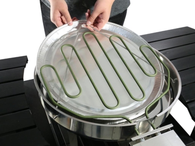 Muurikka drypbakke til elgrill, 5 st.