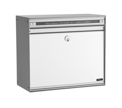 Allux SC200 - uden lås Hvid RAL 9016 Alu.låge