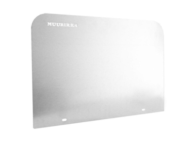 Muurikka varmebeskyttelsesplade rustfrit stål