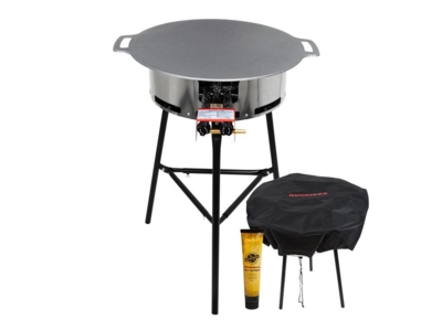 Muurikka stegepladesæt 58 cm gas pro rustfrit stål