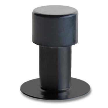 Randi Line 18 dørstop, Ø22 x 85 mm, sort PVD