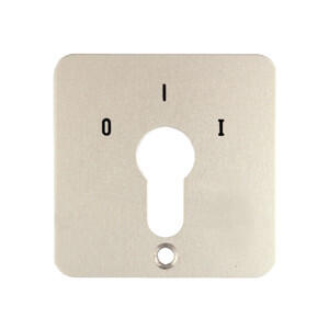 Geba forplade 68x68mm. t/ON/Off