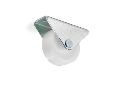 MØBELHJUL M.PLASTRULLE Ø40 4STK