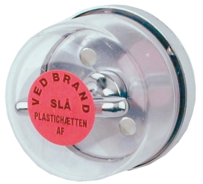 351 Nødudgangsbeslag blank krom