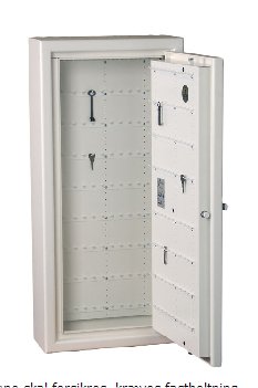 Skafor Blå godkendt Nøgleskab 205 Nøgler