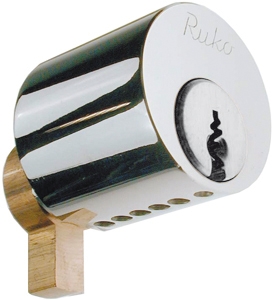 RUND CYLINDER TIL GITTERPORTLÅS RS2608 I SYSTEM